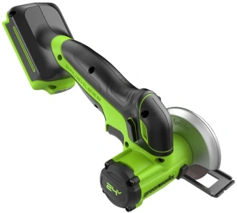 Углошлифовальная машина Greenworks GD24UCS 20000об/мин рез.шпин.:M6 d=76мм (3402007) - купить недорого с доставкой в интернет-магазине