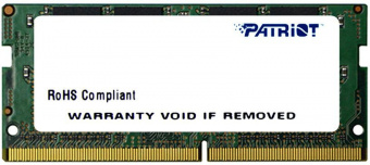 Память DDR4 16Gb 2666MHz Patriot PSD416G26662S Signature RTL PC4-21300 CL19 SO-DIMM 260-pin 1.2В dual rank - купить недорого с доставкой в интернет-магазине