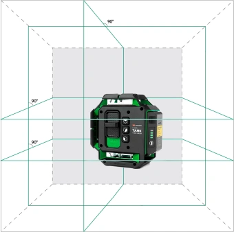 Уровень лазер. Ada LaserTANK 4-360 ultimate edition 2кл.лаз. 515нм цв.луч. зеленый 4луч. (А00632) - купить недорого с доставкой в интернет-магазине