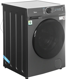 Стиральная машина Midea MF200W90WBS/S-RU класс: A загр.фронтальная макс.:9кг темно-серебристый инвертор - купить недорого с доставкой в интернет-магазине
