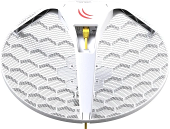 Точка доступа MikroTik LHG 5 (RBLHG5KIT) N300 10/100BASE-TX белый (упак.:3шт) - купить недорого с доставкой в интернет-магазине