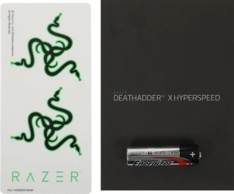 Мышь Razer DeathAdder V2 X HyperSpeed черный оптическая 14000dpi беспров. BT/Radio USB 6but (RZ01-04130100-R3C1) - купить недорого с доставкой в интернет-магазине