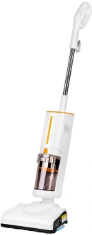 Пылесос паровой Kitfort КТ-5157-2 1000Вт белый/оранжевый - купить недорого с доставкой в интернет-магазине