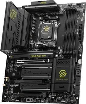 Материнская плата MSI MAG B850 TOMAHAWK MAX WIFI  SocketAM5 AMD B850 4xDDR5 ATX AC`97 8ch(7.1) 5Gigabit RAID+HDMI - купить недорого с доставкой в интернет-магазине
