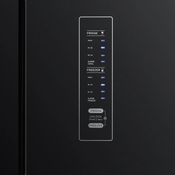 Холодильник Hyundai CM5005F 3-хкамерн. черное стекло инвертер - цена, купить или заказать с доставкой в интернет-магазине Холодильник Hyundai CM5005F 3-хкамерн. черное стекло инвертер - купить недорого с доставкой в интернет-магазине