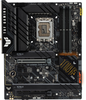 Материнская плата Asus TUF GAMING Z690-PLUS WIFI Soc-1700 Intel Z690 4xDDR5 ATX AC`97 8ch(7.1) 2.5Gg RAID+HDMI+DP - купить недорого с доставкой в интернет-магазине