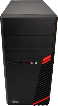 ПК IRU Home 310H6SE MT i3 12100 (3.3) 16Gb SSD512Gb UHDG 730 Free DOS GbitEth 400W черный (1994645) - купить недорого с доставкой в интернет-магазине
