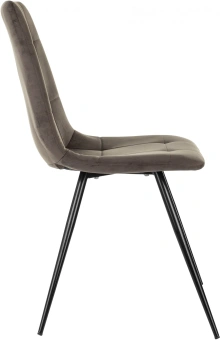 Стул для дома Бюрократ CH-K1_4 комплект 4шт коричневый Holland 74 металл черный на ножках (CH-K1_1/HL74_4) - купить недорого с доставкой в интернет-магазине