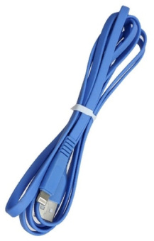 Кабель Premier 6-703RL45 2.0BL USB (m)-Lightning (m) 2м синий пакет - купить недорого с доставкой в интернет-магазине