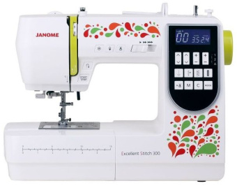 Швейная машина Janome Excellent Stitch 300 белый - купить недорого с доставкой в интернет-магазине