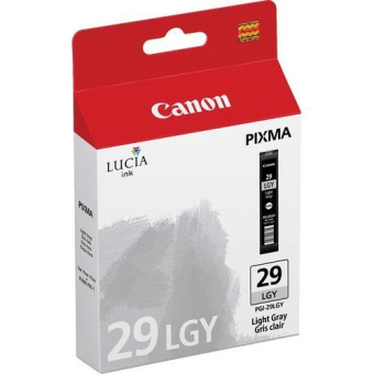 Картридж струйный Canon PGI-29LGY 4872B001 светло-серый для Canon Pixma Pro 1 - купить недорого с доставкой в интернет-магазине