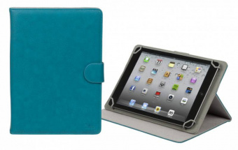 Универсальный чехол Riva для планшета 10.1" 3017 искусственная кожа голубой - купить недорого с доставкой в интернет-магазине