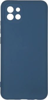 Чехол (клип-кейс) BoraSCO для Samsung Galaxy A03 Microfiber Case синий (70093) - купить недорого с доставкой в интернет-магазине