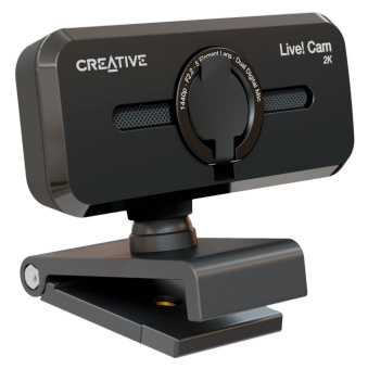 Камера Web Creative Live! Cam SYNC V3 черный 2Mpix (1920x1080) USB2.0 с микрофоном (73VF090000000) - купить недорого с доставкой в интернет-магазине