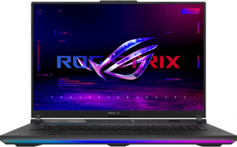 Ноутбук Asus ROG Strix G834JZ-N6068 Core i9 13980HX 32Gb SSD1Tb NVIDIA GeForce RTX4080 12Gb 18" IPS WQXGA (2560x1600) noOS black WiFi BT Cam (90NR0D31-M004M0) - купить недорого с доставкой в интернет-магазине