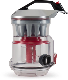 Пылесос Hyundai HYV-C2950 2400Вт серебристый/красный - купить недорого с доставкой в интернет-магазине