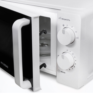 Микроволновая Печь Hyundai HYM-M2038 20л. 700Вт белый - купить недорого с доставкой в интернет-магазине