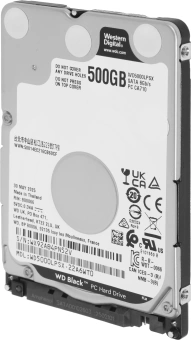 Жесткий диск WD SATA-III 500GB WD5000LPSX Notebook Black (7200rpm) 64Mb 2.5" - купить недорого с доставкой в интернет-магазине