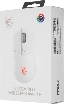 Мышь MSI VERSA 300 W MS-8ZBD белый оптическая 8000dpi беспров. BT/Radio USB 5but (S12-4301440-CLA) - купить недорого с доставкой в интернет-магазине