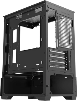 Корпус Bloody CC-125 черный без БП mATX 5x120mm 2xUSB2.0 1xUSB3.0 audio bott PSU - купить недорого с доставкой в интернет-магазине