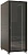 Шкаф коммутационный Hyperline (TTBR-4288-AS-RAL9004) напольный 42U 800x800мм пер.дв.стекл задн.дв.спл.стал.лист 2 бок.пан. 1000кг черный 710мм 2055мм IP20 сталь