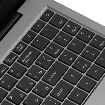 Ноутбук IRU Planio 15INPR N-series N100 16Gb SSD512Gb Intel UHD Graphics 15.6" IPS FHD (1920x1080) Windows 11 Pro grey WiFi BT Cam 5000mAh (2076072) - купить недорого с доставкой в интернет-магазине