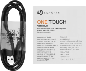 Жесткий диск Seagate USB3.0 8TB STLC8000400 One Touch 3.5" черный - купить недорого с доставкой в интернет-магазине