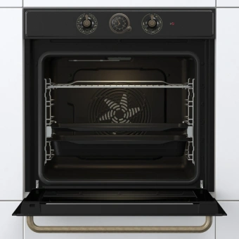 Духовой шкаф Электрический Gorenje BOS67372CLB черный - купить недорого с доставкой в интернет-магазине