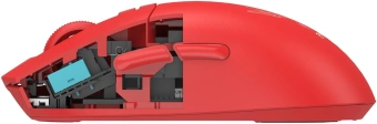 Мышь A4Tech Bloody R72 Ultra Duo белый/красный/рисунок оптическая 20000dpi беспров. USB-C 7but (R72 ULTRA DUO PIXELS RED) - купить недорого с доставкой в интернет-магазине