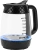 Чайник электрический Polaris PWK 1809CGL 1.8л. 2200Вт черный корпус: стекло/пластик - цена, купить или заказать с доставкой в интернет-магазине Чайник электрический Polaris PWK 1809CGL 1.8л. 2200Вт черный корпус: стекло/пластик - купить недорого с доставкой в интернет-магазине
