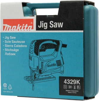 Лобзик Makita 4329K 450Вт 3100ходов/мин от электросети (кейс в комплекте) - купить недорого с доставкой в интернет-магазине