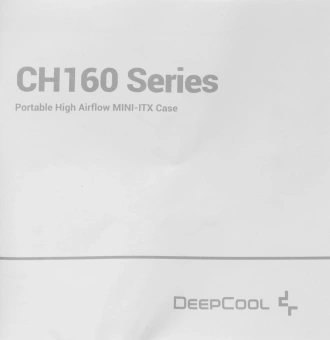 Корпус Deepcool CH160 белый без БП miniITX 7x120mm 1xUSB3.0 audio bott PSU - купить недорого с доставкой в интернет-магазине