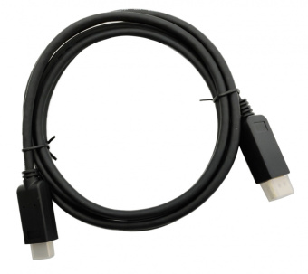 Кабель 1.2v ver2.0 DisplayPort (m) HDMI (m) 2м черный - купить недорого с доставкой в интернет-магазине