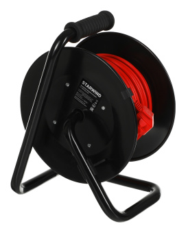 Удлинитель силовой Starwind ST-PSR4.30/G-20 3x2.0кв.мм 4розет. 30м ПВС 20A катушка оранжевый - купить недорого с доставкой в интернет-магазине