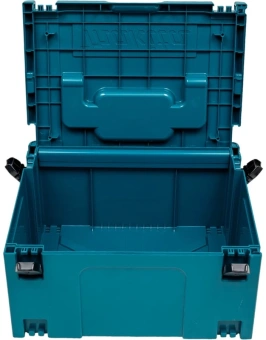 Ящик для инструментов Makita Makpac тип 3 24.47л 1отд. бирюзовый/черный (821551-8) - купить недорого с доставкой в интернет-магазине