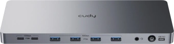 Разветвитель USB-C Cudy CS700 6порт. серебристый - купить недорого с доставкой в интернет-магазине