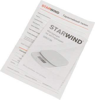 Весы кухонные электронные Starwind SSK2156 макс.вес:2кг голубой - купить недорого с доставкой в интернет-магазине
