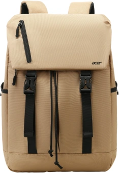 Рюкзак для ноутбука 15.6" Acer LS series OBG407 бежевый полиэстер (ZL.BAGEE.00Q) - купить недорого с доставкой в интернет-магазине