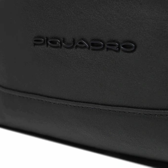 Рюкзак слинг Piquadro Harper CA6784AP/N черный натур.кожа - купить недорого с доставкой в интернет-магазине