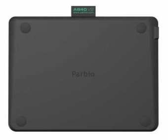 Графический планшет Parblo A640 V2 USB Type-C черный - купить недорого с доставкой в интернет-магазине