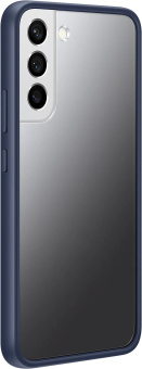Чехол (клип-кейс) Samsung для Samsung Galaxy S22+ Frame Cover темно-синий/прозрачный (EF-MS906CNEGRU) - купить недорого с доставкой в интернет-магазине