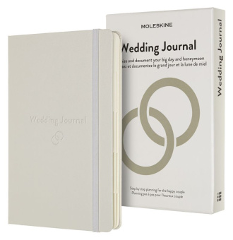 Блокнот Moleskine PASSION WEDDING PASWEDD Large 130х210мм 400стр. подар.кор. светло-серый - купить недорого с доставкой в интернет-магазине