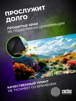 Коврик для мыши Cactus Desert landscape 900x400x3мм (CS-MP-PRO15XXL) - купить недорого с доставкой в интернет-магазине