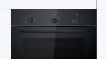 Духовой шкаф Электрический Bosch Serie 2 HBF011BA1T черный - купить недорого с доставкой в интернет-магазине