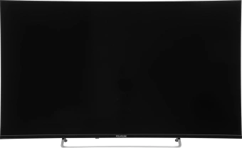Телевизор QLED PolarLine 50" 50PQ71STC-SM черный/серебристый 4K Ultra HD 60Hz DVB-T DVB-T2 DVB-C DVB-S2 USB WiFi Smart TV (RUS) - купить недорого с доставкой в интернет-магазине