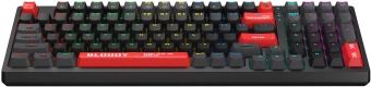 Клавиатура A4Tech S98 механическая красный/красный USB for gamer LED (S98 RED) кабель 1.8м - купить недорого с доставкой в интернет-магазине