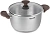 Кастрюля Rondell Coffee Bean RDS-1645 5.7л. d=24см (с крышкой) стальной