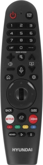 Телевизор LED Hyundai 65" H-LED65BU7100 WebOS Frameless Metal серый/серый 4K Ultra HD 60Hz MEMC DVB-T DVB-T2 DVB-C DVB-S DVB-S2 USB WiFi Smart TV - купить недорого с доставкой в интернет-магазине