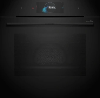 Духовой шкаф Электрический Bosch HRG978NB1 черный - купить недорого с доставкой в интернет-магазине