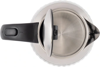 Чайник электрический Vitek VT-7030 1.8л. 2200Вт черный/серебристый корпус: стекло - купить недорого с доставкой в интернет-магазине